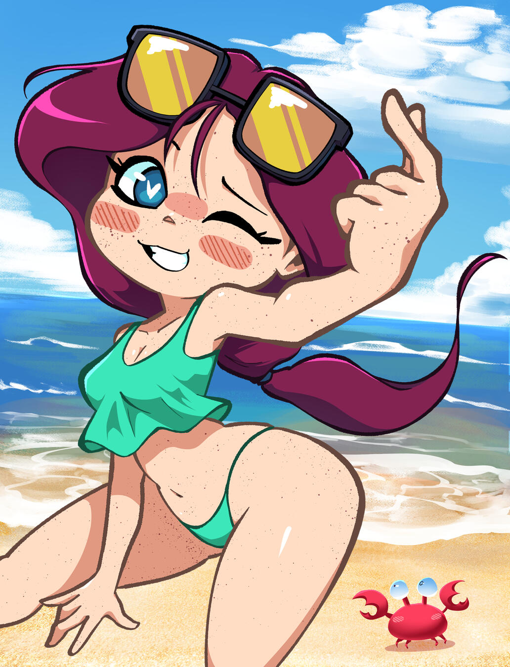 Beach Day for Numi